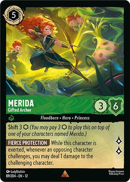 Merida - Gifted Archer, Wilds Unknown 89/204