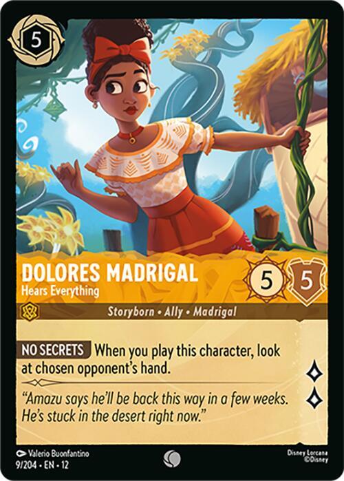 Dolores Madrigal - Hears Everything, Wilds Unknown 9/204