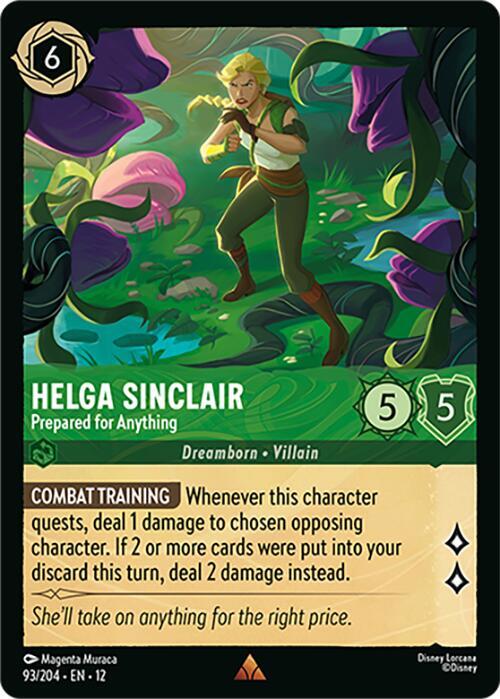 Helga Sinclair - Prepared for Anything, Wilds Unknown 93/204