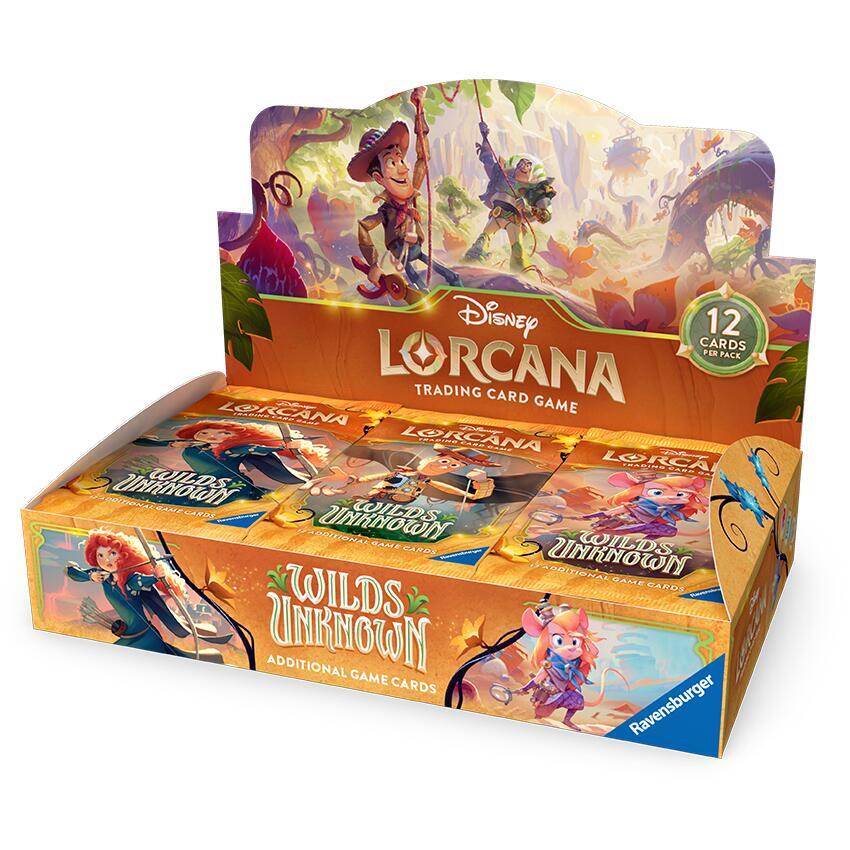Disney Lorcana: Wilds Unknown Booster Box, Wilds Unknown P678165