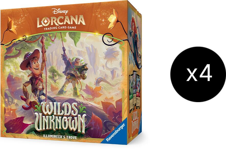 Disney Lorcana: Wilds Unknown Illumineer's Trove Case, Wilds Unknown P691669