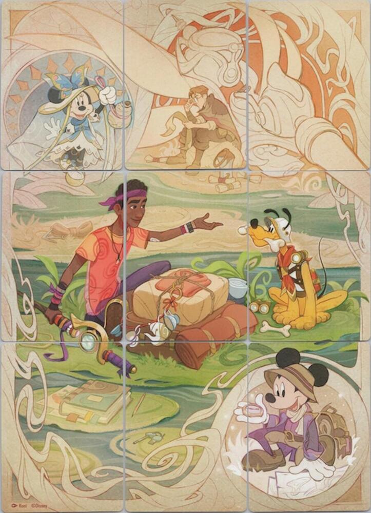 Wilds Unkown Puzzle Insert (Set of 9), Wilds Unknown P693588