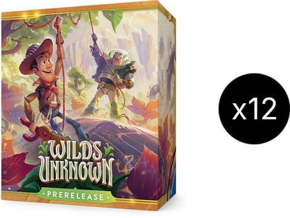 Disney Lorcana: Wilds Unknown Prerelease Box Case, Wilds Unknown P694066