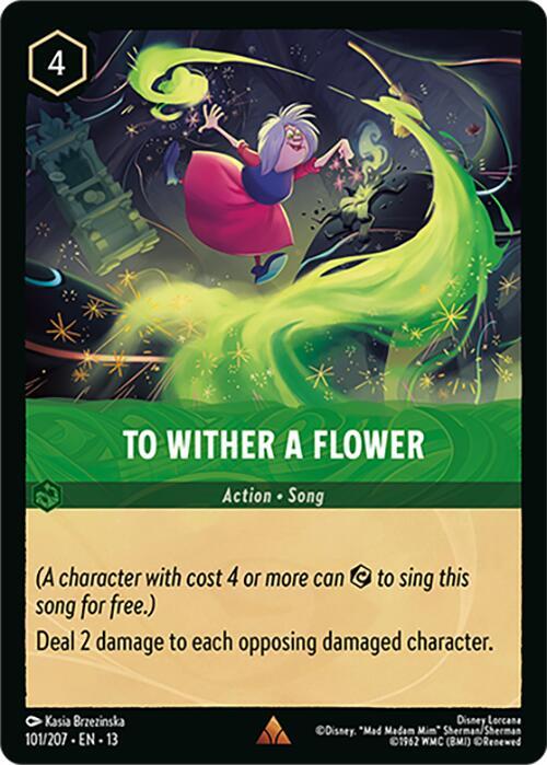 To Wither a Flower, Attack of the Vine! 101/204