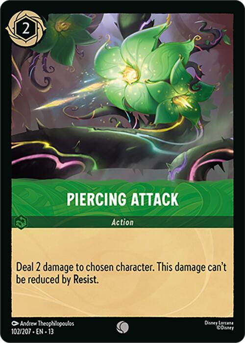Piercing Attack, Attack of the Vine! 102/204