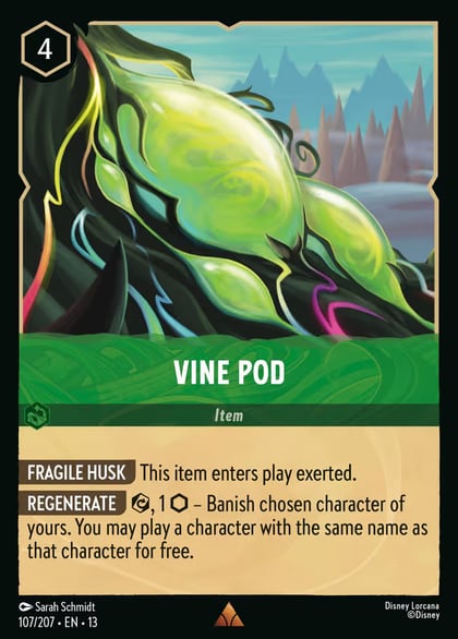 Vine Pod, Attack of the Vine! 107/204