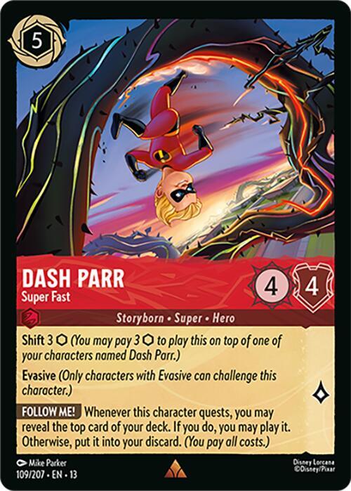 Dash Parr - Super Fast, Attack of the Vine! 109/204