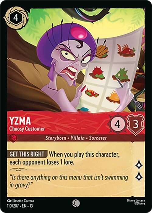 Yzma - Choosy Customer, Attack of the Vine! 110/204