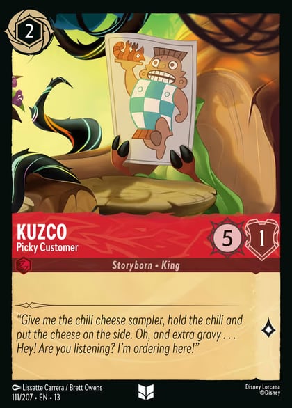 Kuzco - Picky Customer (Foil), Attack of the Vine! 111/204
