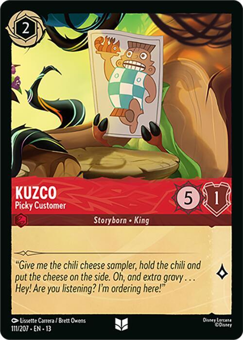 Kuzco - Picky Customer, Attack of the Vine! 111/204