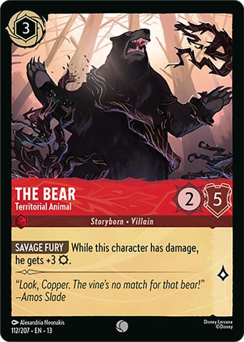The Bear - Territorial Animal, Attack of the Vine! 112/204