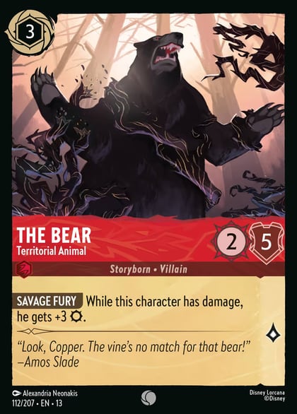 The Bear - Territorial Animal, Attack of the Vine! 112/204