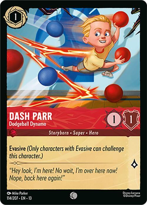 Dash Parr - Dodgeball Dynamo, Attack of the Vine! 114/204