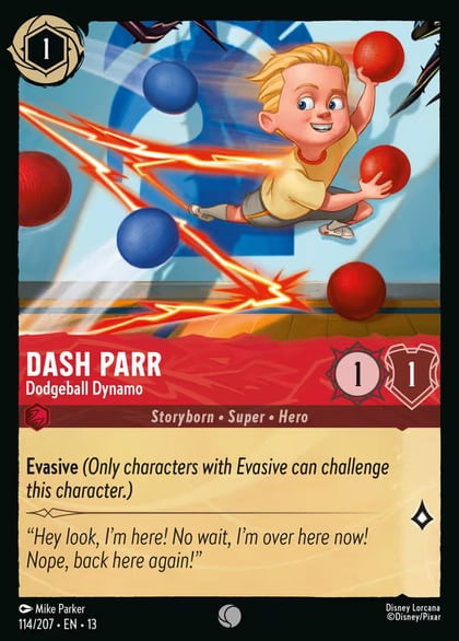 Dash Parr - Dodgeball Dynamo, Attack of the Vine! 114/204