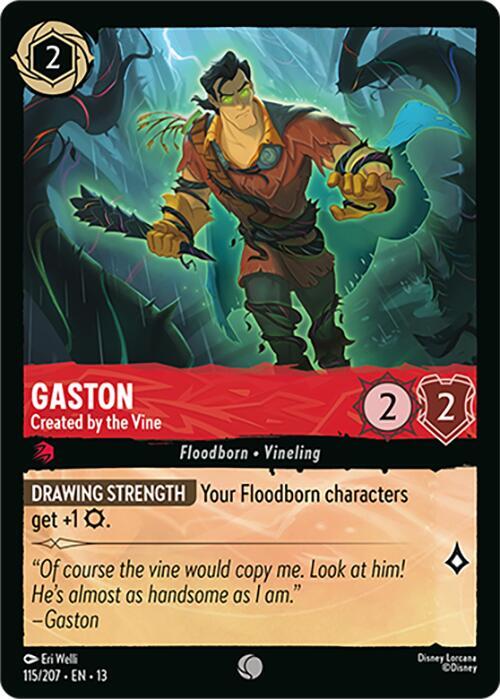 Gaston - Created by the Vine, Attack of the Vine! 115/204