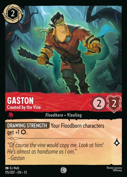 Gaston - Created by the Vine, Attack of the Vine! 115/204
