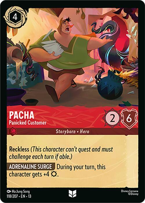 Pacha - Panicked Customer, Attack of the Vine! 118/204