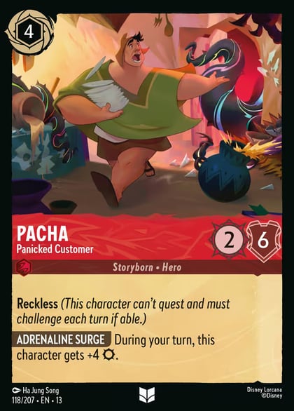 Pacha - Panicked Customer, Attack of the Vine! 118/204