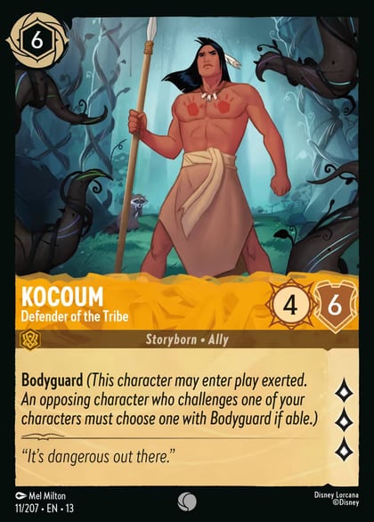 Kocoum - Defender of the Tribe, Attack of the Vine! 11/204