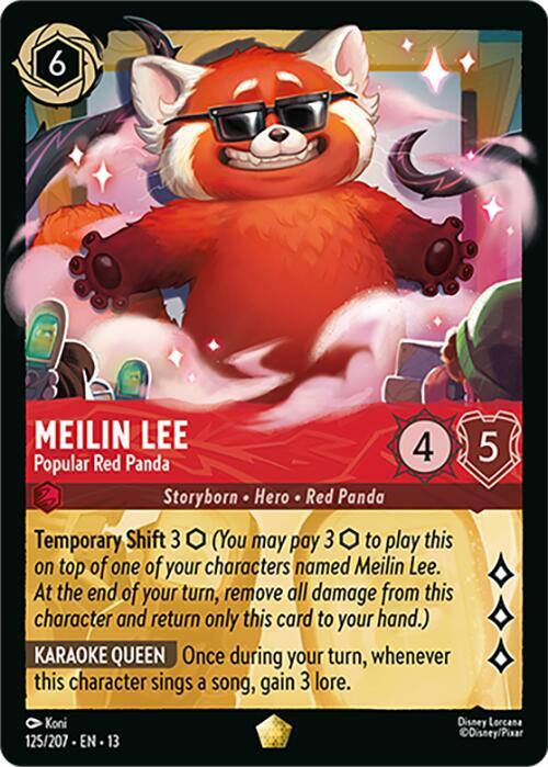 Meilin Lee - Popular Red Panda, Attack of the Vine! 125/204