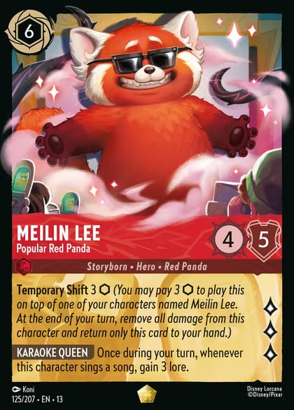Meilin Lee - Popular Red Panda, Attack of the Vine! 125/204
