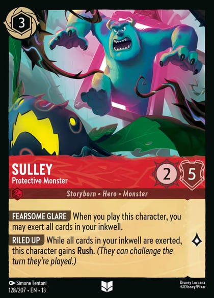Sulley - Protective Monster, Attack of the Vine! 128/204