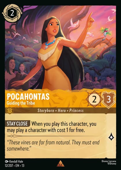 Pocahontas - Guiding the Tribe, Attack of the Vine! 12/204