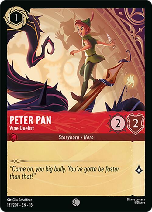 Peter Pan - Vine Duelist, Attack of the Vine! 131/204