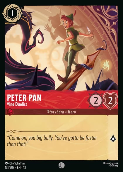 Peter Pan - Vine Duelist, Attack of the Vine! 131/204