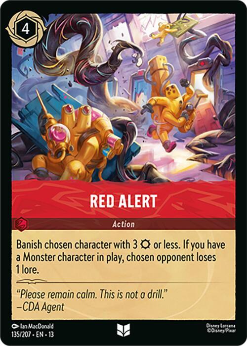 Red Alert, Attack of the Vine! 135/204
