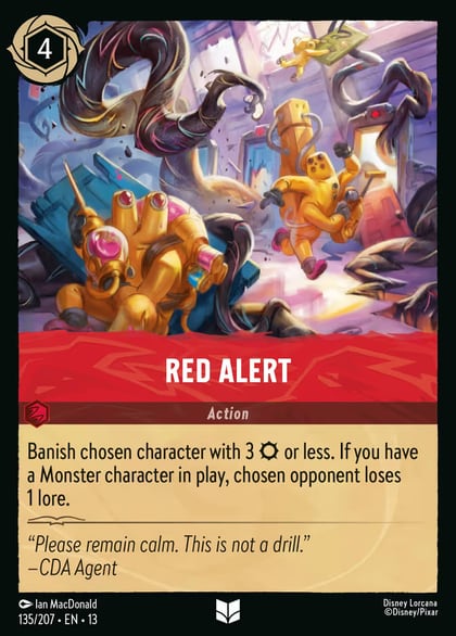 Red Alert, Attack of the Vine! 135/204