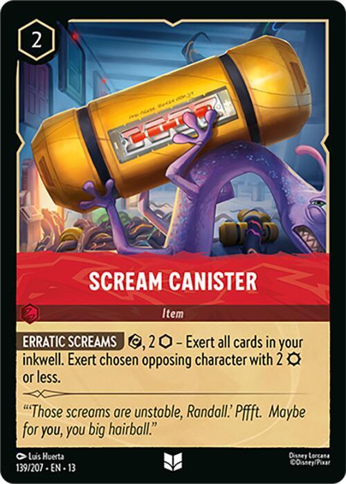 Scream Canister, Attack of the Vine! 139/204