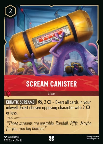 Scream Canister, Attack of the Vine! 139/204