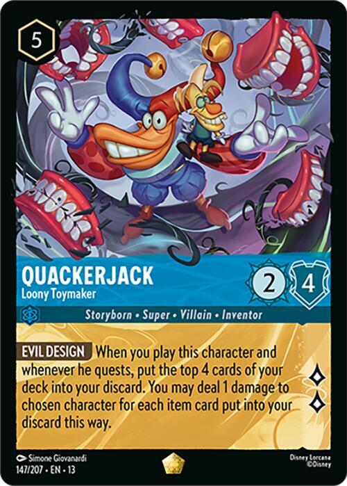 Quackerjack - Loony Toymaker, Attack of the Vine! 147/204