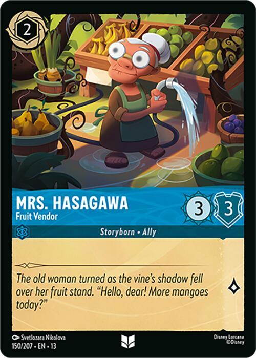 Mrs. Hasagawa - Fruit Vendor, Attack of the Vine! 150/204