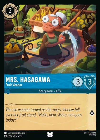 Mrs. Hasagawa - Fruit Vendor, Attack of the Vine! 150/204