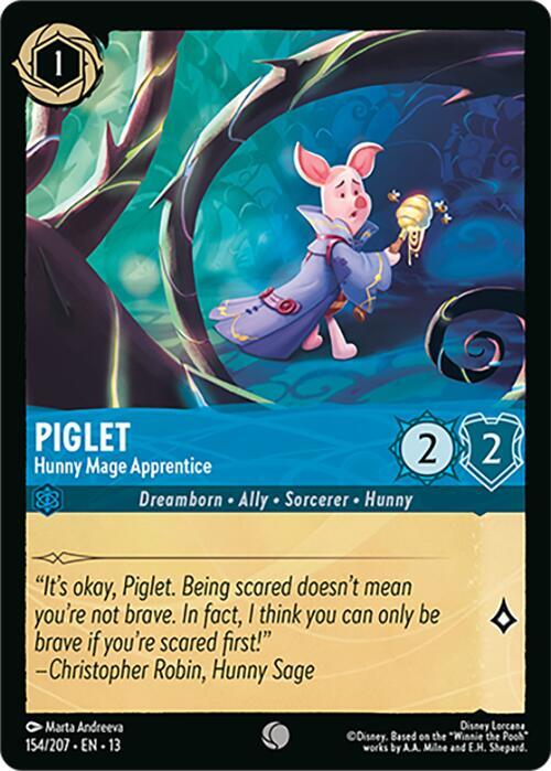 Piglet - Hunny Mage Apprentice, Attack of the Vine! 154/204