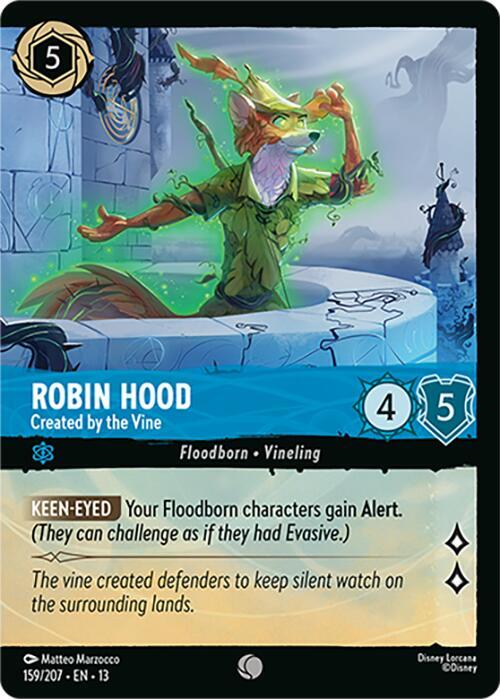Robin Hood - Created by the Vine (Foil), Attack of the Vine! 159/204