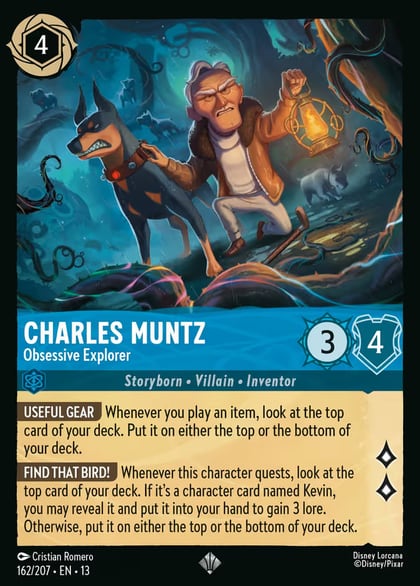 Charles Muntz - Obsessive Explorer, Attack of the Vine! 162/204