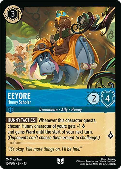 Eeyore - Hunny Scholar, Attack of the Vine! 164/204
