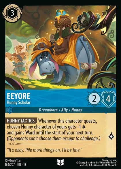 Eeyore - Hunny Scholar, Attack of the Vine! 164/204