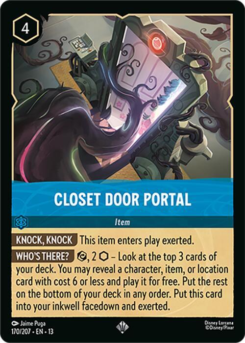 Closet Door Portal, Attack of the Vine! 170/204