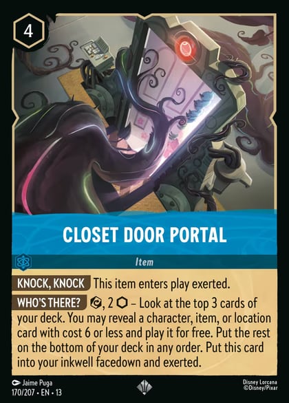Closet Door Portal, Attack of the Vine! 170/204