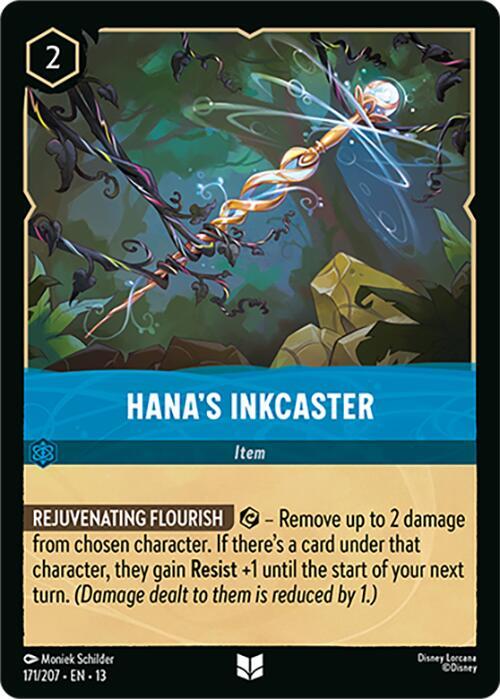 Hana's Inkcaster, Attack of the Vine! 171/204