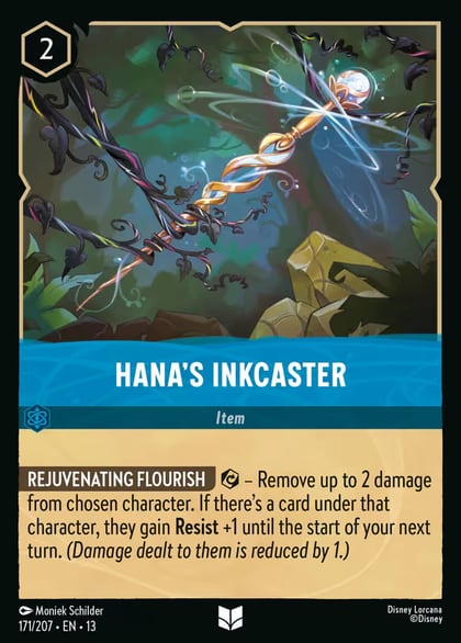Hana's Inkcaster, Attack of the Vine! 171/204