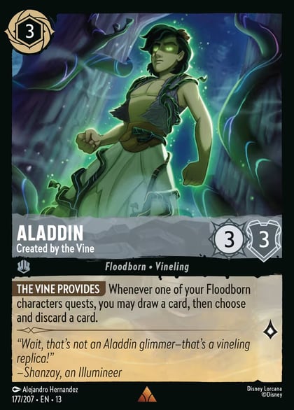 Aladdin - Created by the Vine, Attack of the Vine! 177/204