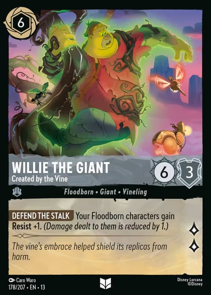 Willie the Giant - Created by the Vine, Attack of the Vine! 178/204