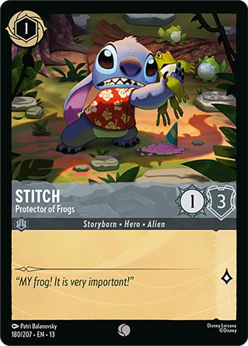 Stitch - Protector of Frogs, Attack of the Vine! 180/204