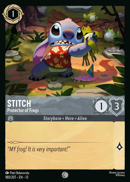 Stitch - Protector of Frogs, Attack of the Vine! 180/204