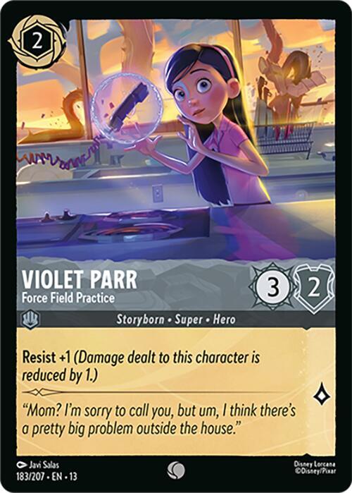 Violet Parr - Force Field Practice, Attack of the Vine! 183/204